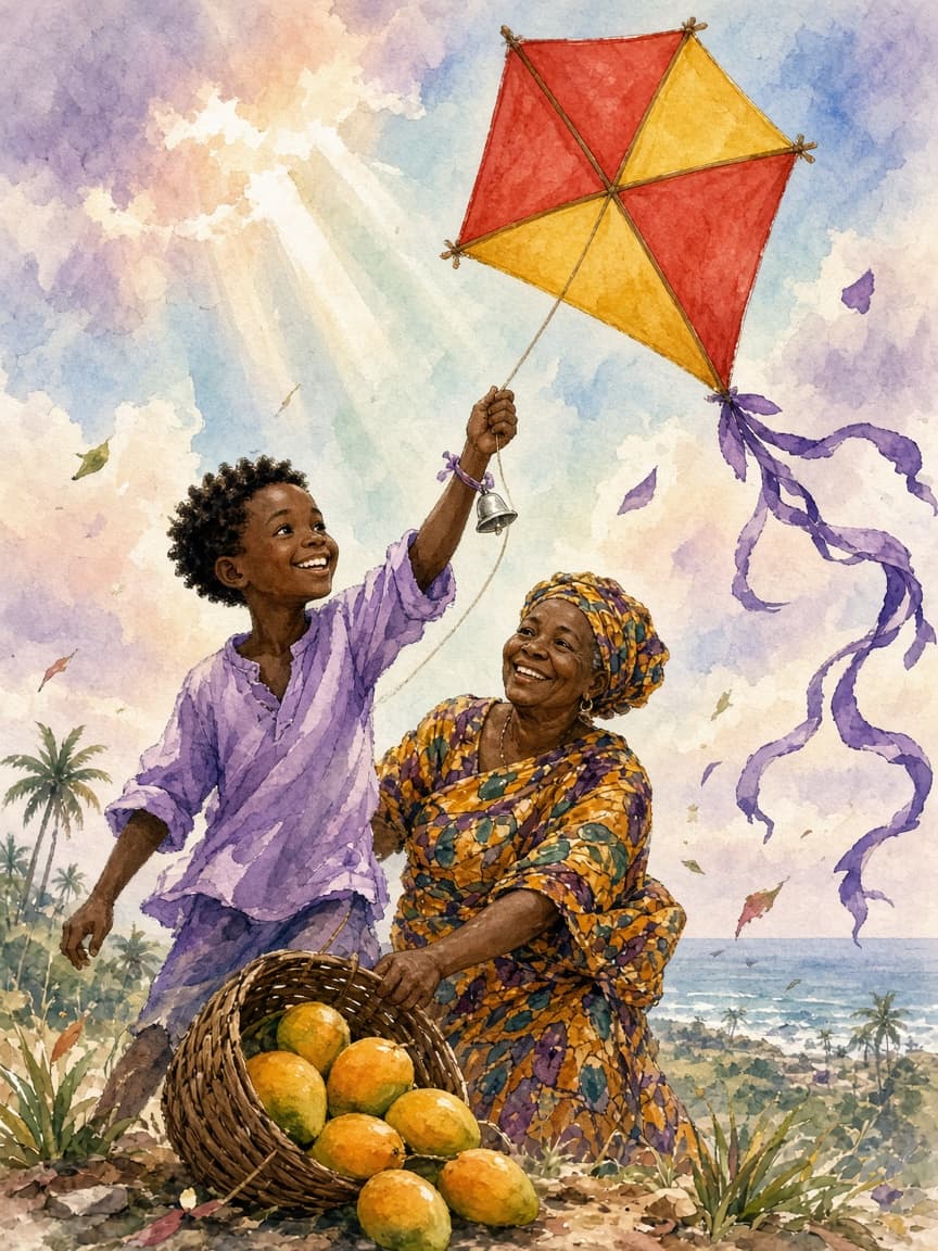 Illustration for scene 2: Hill Wind Tricks