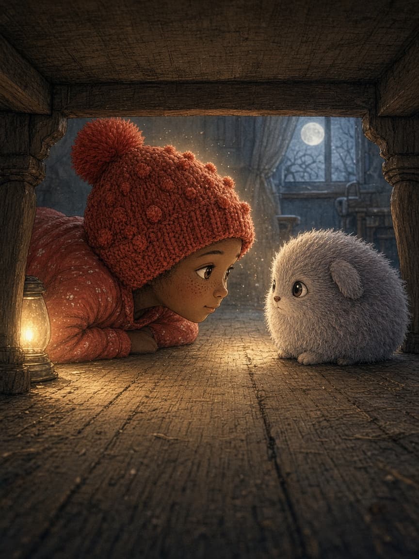 Illustration for scene 4: Soft Hello