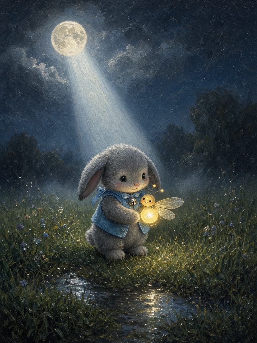 Cover illustration for Lumi's Moon Garden