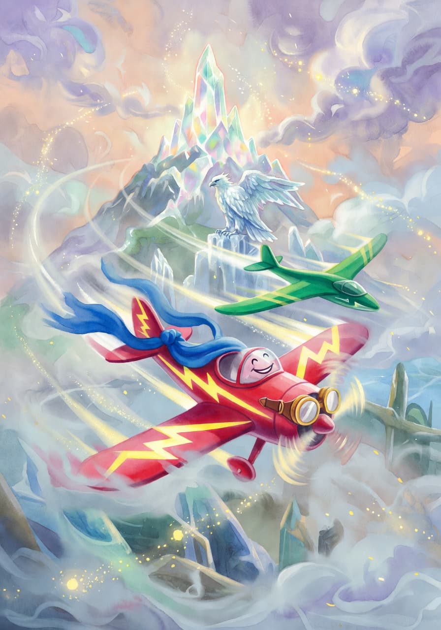 Illustration for scene 7: The Final Ascent