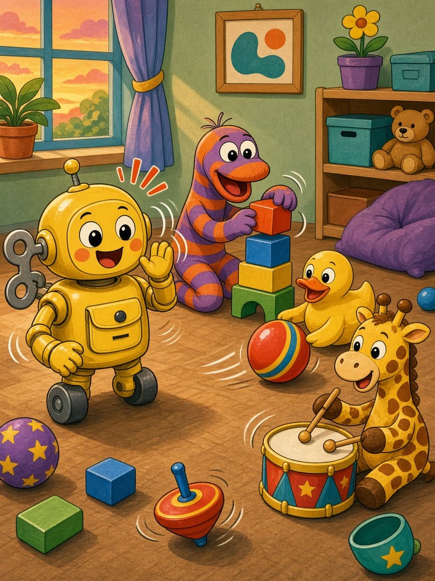 Illustration for scene 6: Fun For All