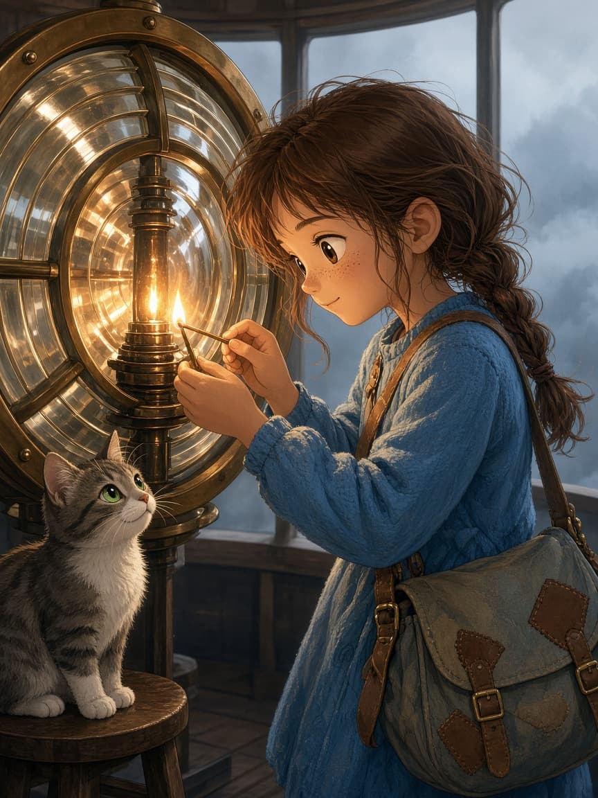 Illustration for scene 3: Lamp and Fog Rule