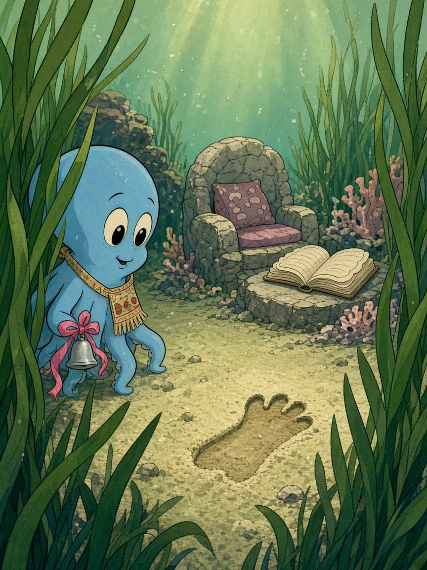Illustration for scene 4: Hidden Reading Spot