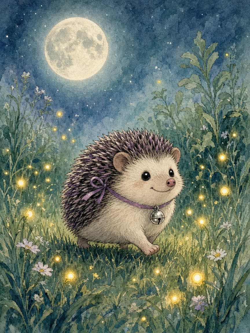 Illustration for scene 4: Slow Steps